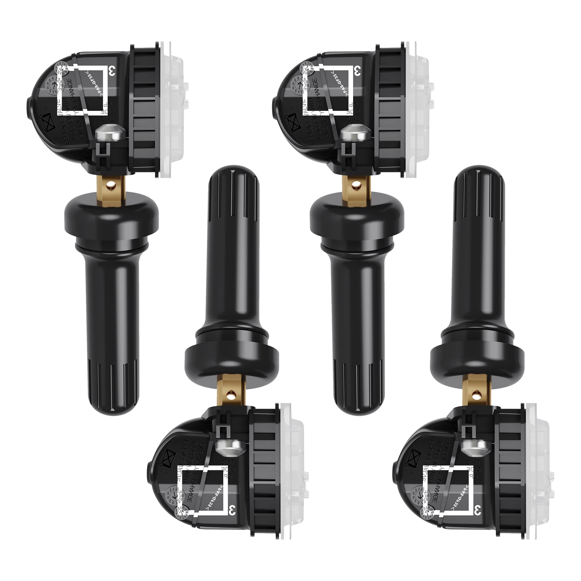 Photo 1 of CDWTPS TPMS Sensor GM 4-Pack, 315MHZ Tire Pressure Monitor System for Chevy Silverado GMC Buick Cadillac Hummer Pontiac GM SAAB Saturn Replace#13598771,13598772,13586335,13581558,20923680
