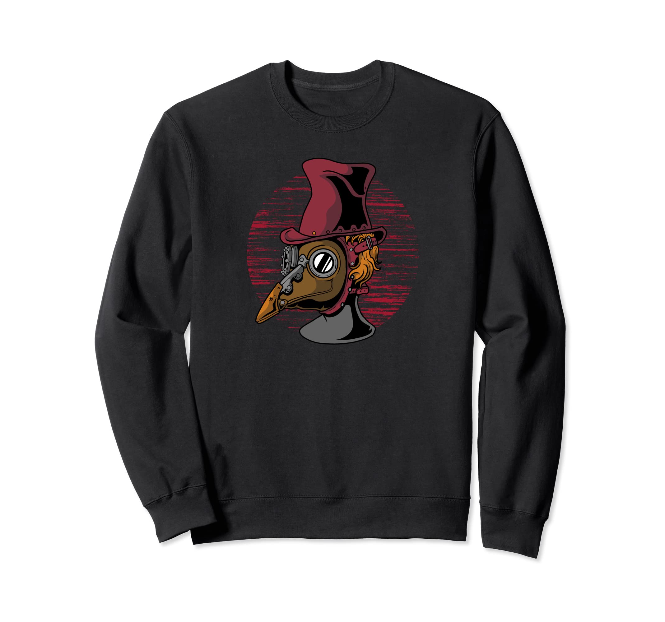 Steampunk Victorian - Steam Powered Engine Plague Doctor Sweatshirt