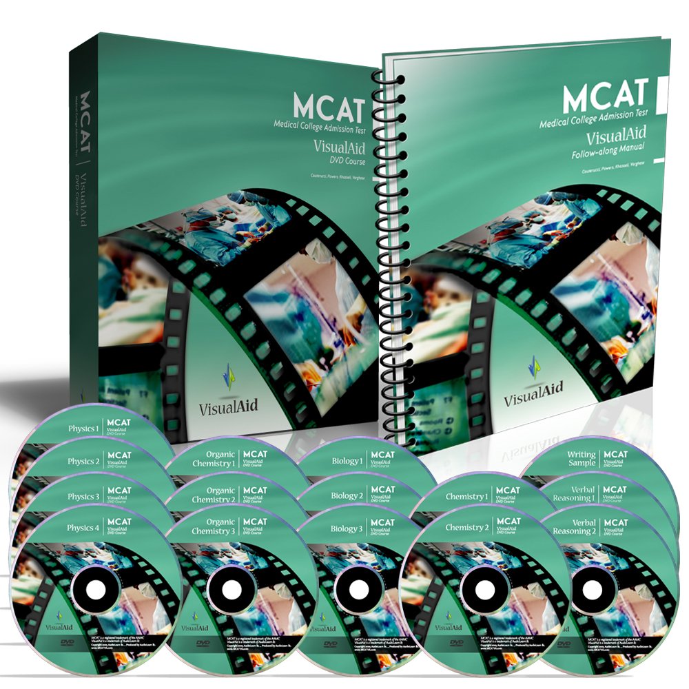 Amazon Com Mcat Visualaid 36 Hours Of Comprehensive Video Mcat Review Test Prep On 15 Dvds Pdf Mcat Audio Review On Mp3 Mcat Test Software Dr Allessandra Cauterucci Burak