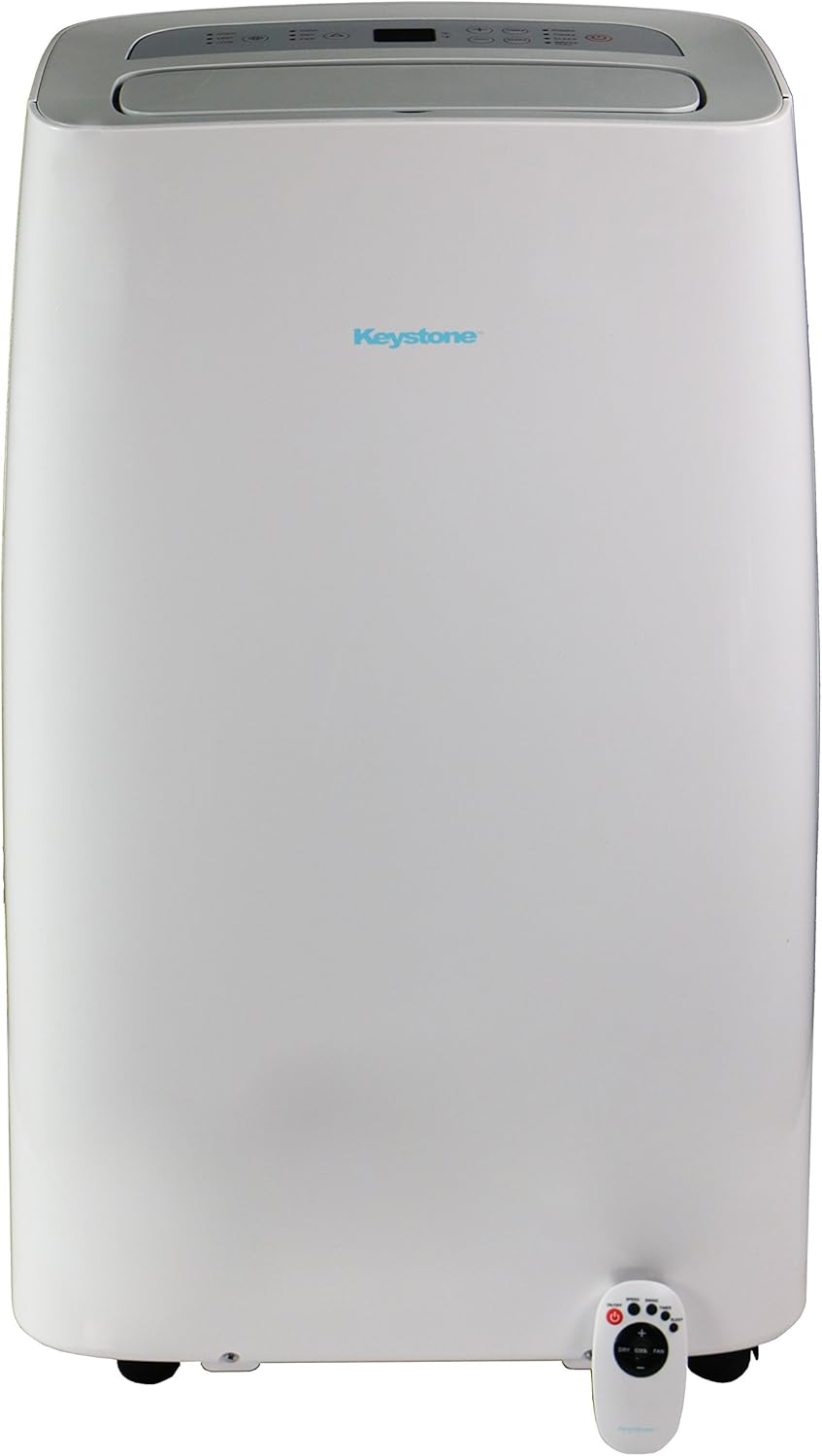 Keystone KSTAP10NA 115V Portable Air Conditioner with "Follow Me" Remote Control for Rooms up to 200-Sq. Ft.