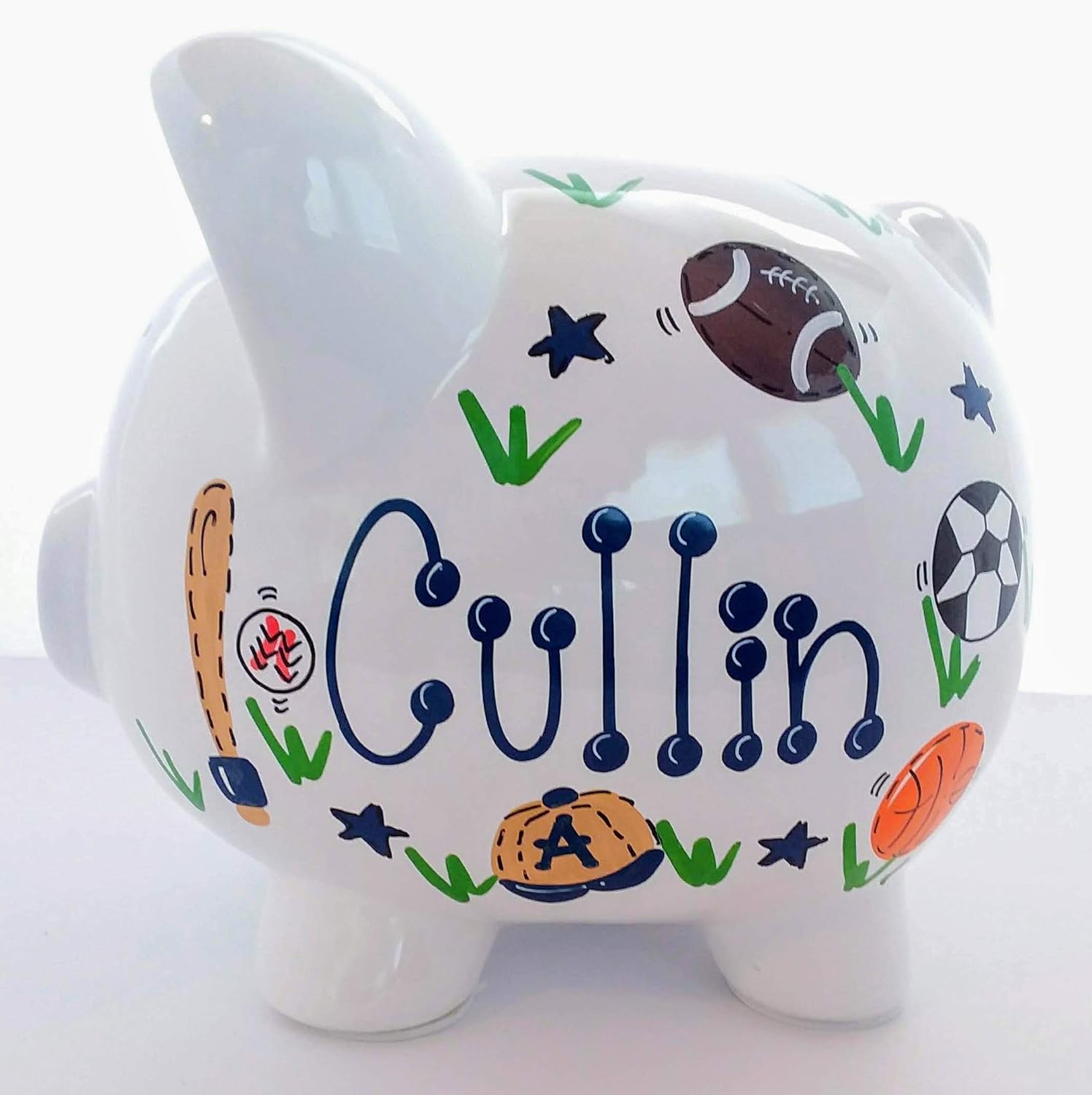 personalized piggy banks for boy