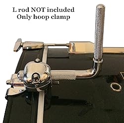 Cowbell Mount Bracket - Tom Hoop Clamp for