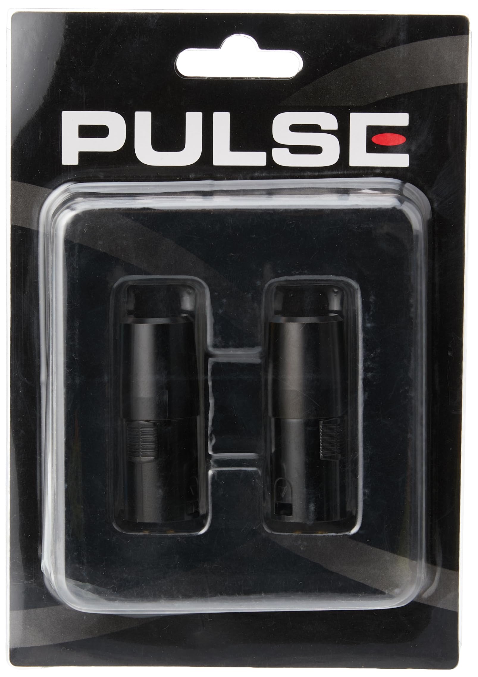 PULSE 3‑Pin XLR DMX Terminator (2 Pack) – 110Ω DMX512 Signal Terminator for Lighting Fixtures – All‑Metal Housing – Prevents Data Errors – DMXTERM‑3P