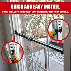 SECURITYMAN Sliding Door Security Bar-Child Proof