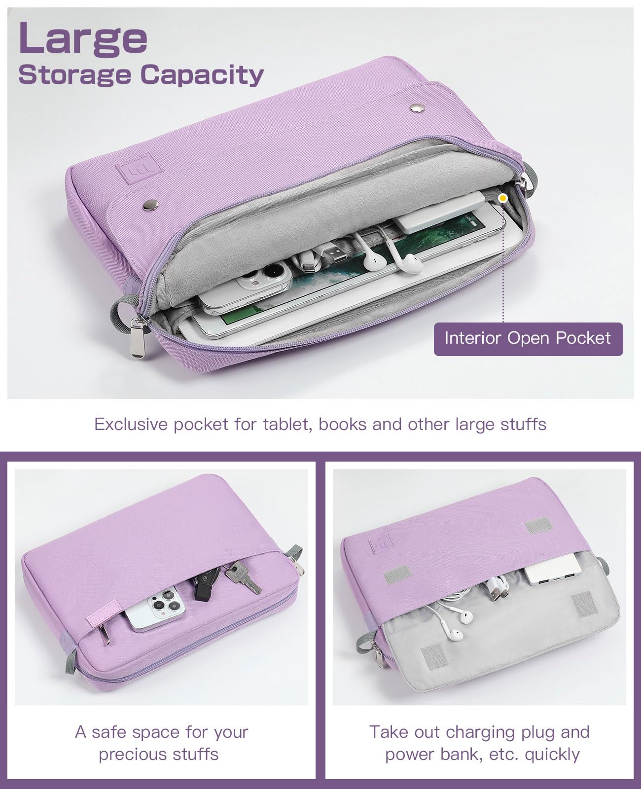 9-11 Inch Tablet Sleeve Shoulder Bag for iPad (A16) 11