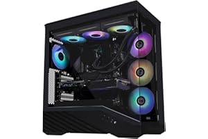 Zonic Gaming PC (AMD Ryzen 7 9800X3D, RTX 5080, 32GB DDR5 RAM, 2TB M.2 SSD, WiFi 7.1, Windows 11, AI Ready)