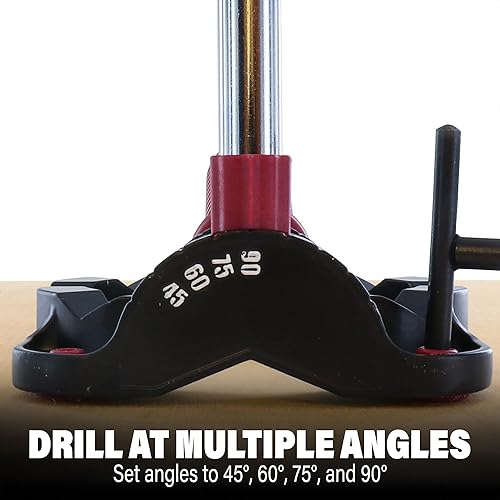 Milescraft 1318 DrillMate Portable Drillling Guide – Precision