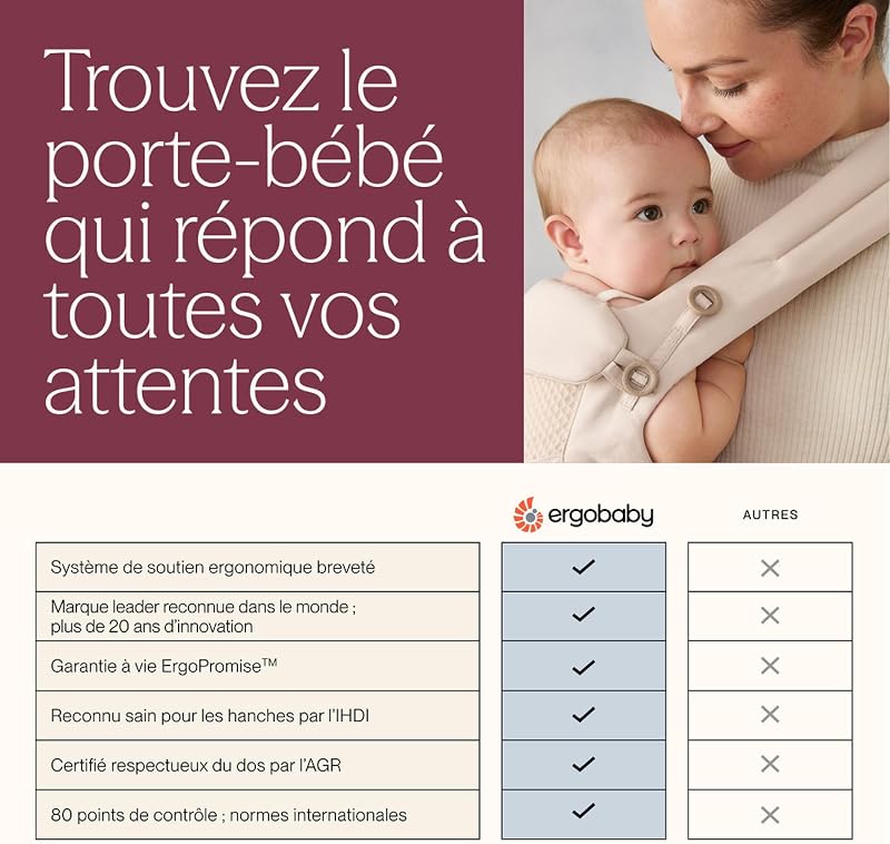 Lift Hip Seat Babytrage mit Babyhüftsitz für Babys und Kleinkinder ab 6 Monaten (7,7 kg - 20,4 kg), Hüftsitz Trage Hüfttrage, Pearl Grey