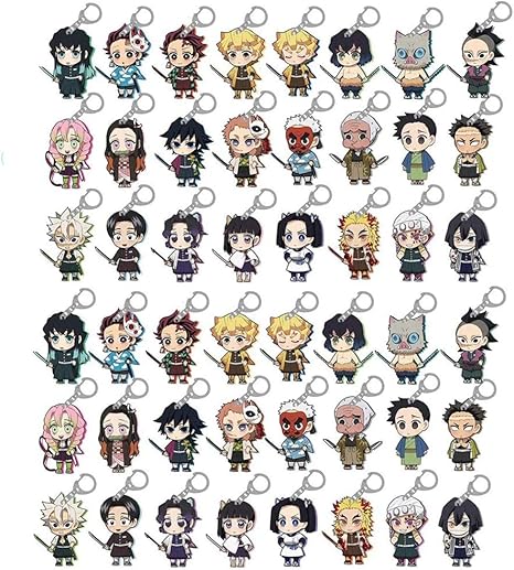 Amazon Co Jp Cckoon キーホルダー 炭治郎 禰豆子 伊之助 我妻 善逸 義勇 キーチェーン イベント 自動車 飾り 日常 コスチューム道具 萌えグッズ アニメバッグ 携帯 鍵 48個セット ホビー