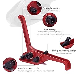 LNYEBN All-in-One Banding Strapping Kit with Poly