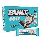 Built Protein Bars, Coconut Marshmallow Puff, 12