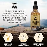 Striking Viking Beard Oil for Men 2 Fl Oz Citrus Scent Natural Conditioner view 4