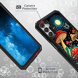 BPQOJB for Samsung Galaxy S24 Case with Mushroom
