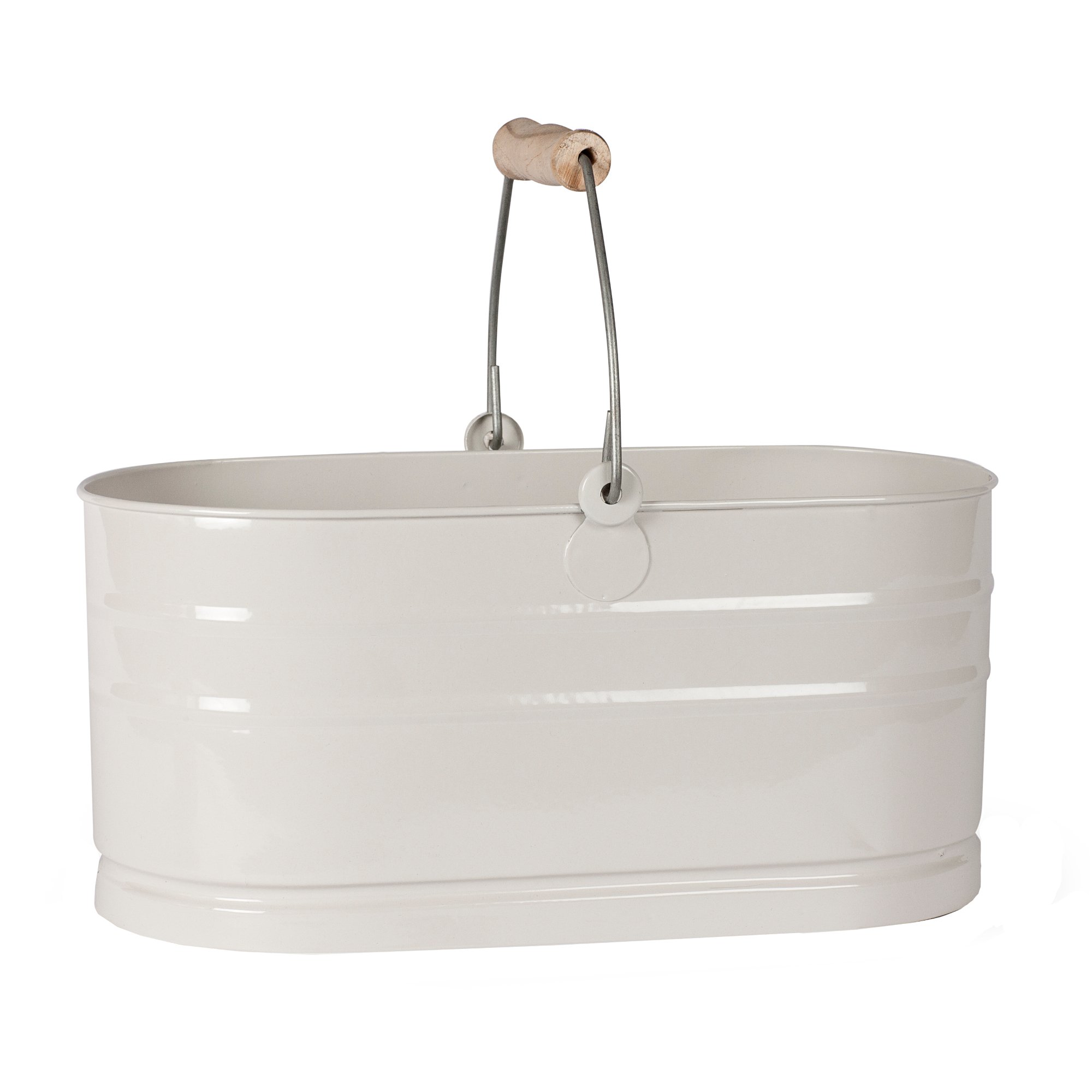 Original Utility Bucket by Garden Trading | Crafted in Powder Coated Steel | Indoor Use Only | H19 X W36 X D20cm