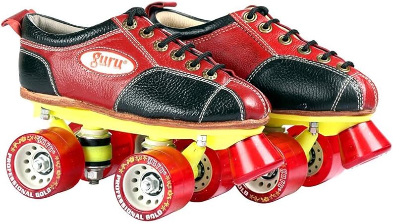 Buy Guru Gold Balance Skating Shoes Quad Roller Skates