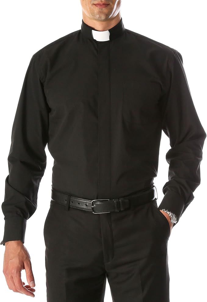 bishop collar t shirt
