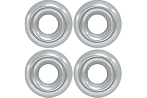 OSVJE 200 Qty #8 Stainless Countersunk Finish Washers, 304 Finish Gasket Steel Finishing Washers, Silver Finishing Cup for Construction/Builders