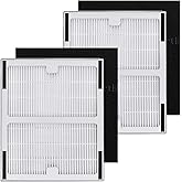 2 Pack Air Purifier Filter B for Idylis AC-2125, AC-2126, IAP-10-125, IAF-H-100B, IAPC-40-140, IAP-10-150, IAP-10-050 Air Purifiers