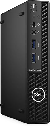 Dell OptiPlex 3080 Tiny i5 10500T 16GB RAM 256GB NVMe SSD Win 11 Pro (Renewed) view 3