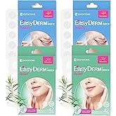 DWEasyDerm EasyDerm Pimple Patch Duo Bundle – 168 Patches (4 Counts) | Beauty Hydrocolloid Patch + Relief Invisible Patch Tea Tree Oil for Zit, Blemish, Breakout Care, Under Make up Pimple Patch