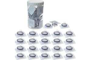 Labfil Sterilized Syringe Filter PVDF 20 Pack, 0.45 um Pore Size, 25 mm Membrane Diameter, Hydrophilic Filtration Sterile Packed Individually