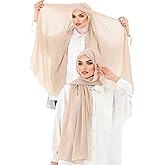 ZOKAK Instant Chiffon Hijab, Ready to wear hijab, modal wrap, Abaya, modern Instant Scarf, Soft breathable scarf