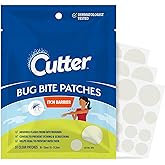 Cutter Bug Bite Itch Relief Hydrocolloid Patches, 51 Count | Hydrocolloid bug bite patches for kids and adults; helps cover mosquito bites, absorb fluid and discourage scratching