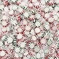 Starlights Mints - 2 Pound Bulk Pack (About 150 Count) - Hard Candy Mix - Peppermint and Spearmint Flavors