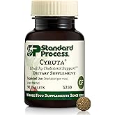 Standard Process Cyruta - Healthy Metabolic Process & Circulation Support Supplement - Healthy Heart Supplement with Organic Buckwheat Flour & Bovine Adrenal Cytosol Extract - 90 Tablets