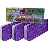 Mr. Pumice Ultimate PUMI Bar 2-in-1 Dual Grit (Medium + Coarse) Callus Remover, Pedicure Stone &amp; Ped File Scrubber for Smooth Feet and Heels (4 Pack)