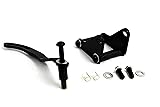 Black Power Steering Bracket Set, SBC for SWP