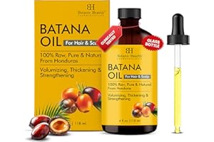 Botanic Hearth 100% Pure Batana Oil for Hair Growth | Infused with Batana & Kemel | Hair Oil Repairs Dry Damaged Hair, Strengthening, Healthier - Hair Tonic, 4.0 fl oz