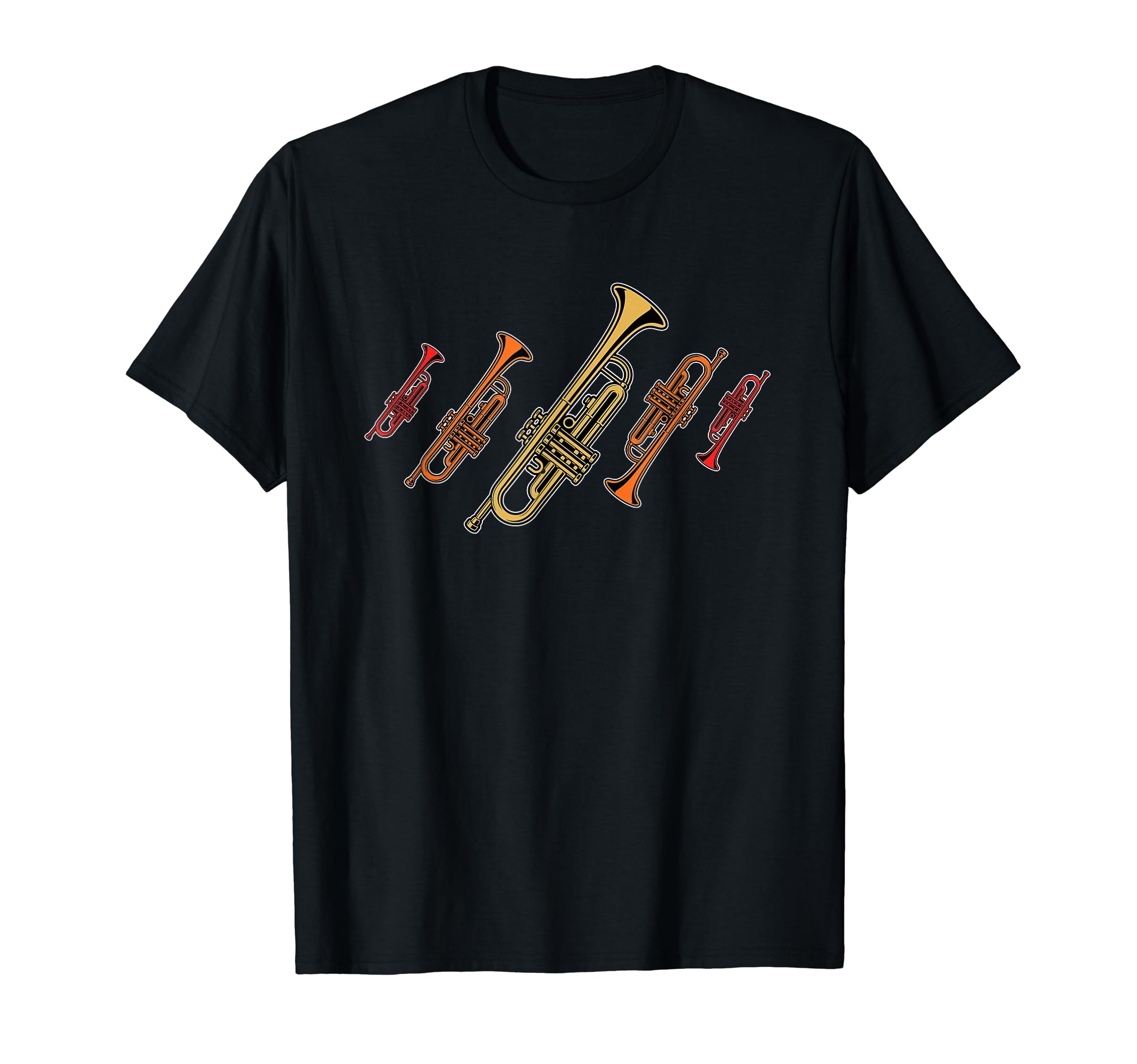 Musical Design for Trumpet Players Trumpet Musicians T-Shirt