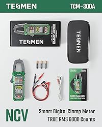TESMEN TCM-300A Inrush Clamp Meter Multimeter 6000