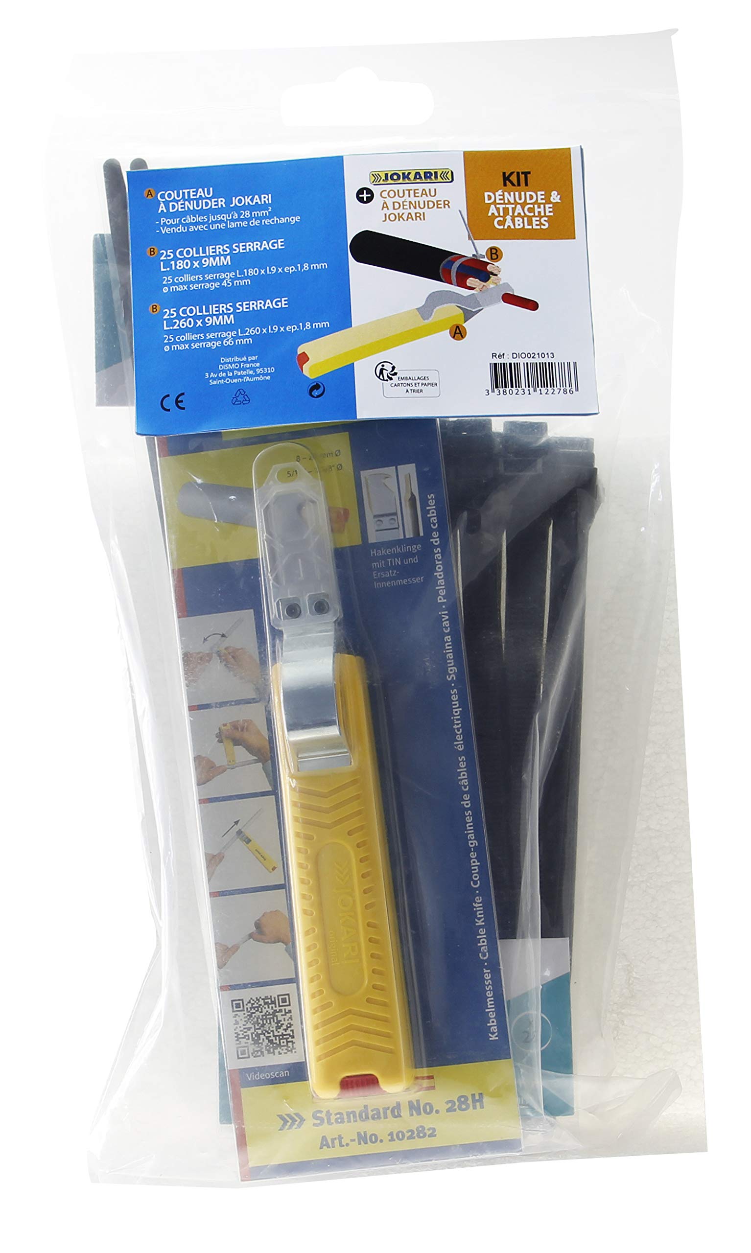 3380231122786 DIO021013 Cable Tie and Stripper Kit