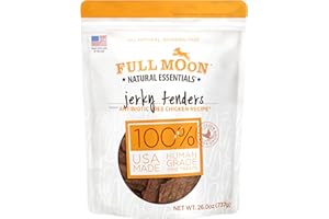 Full Moon Chicken Jerky Tenders Healthy All Natural Dog Treats Human Grade Made in USA 26 oz