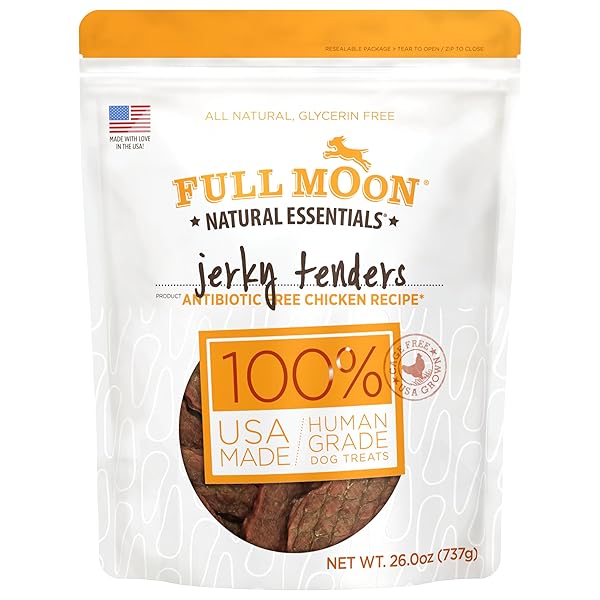 FULL MOON CHICKEN JERKY TENDERS HEALTHY ALL NATURAL...