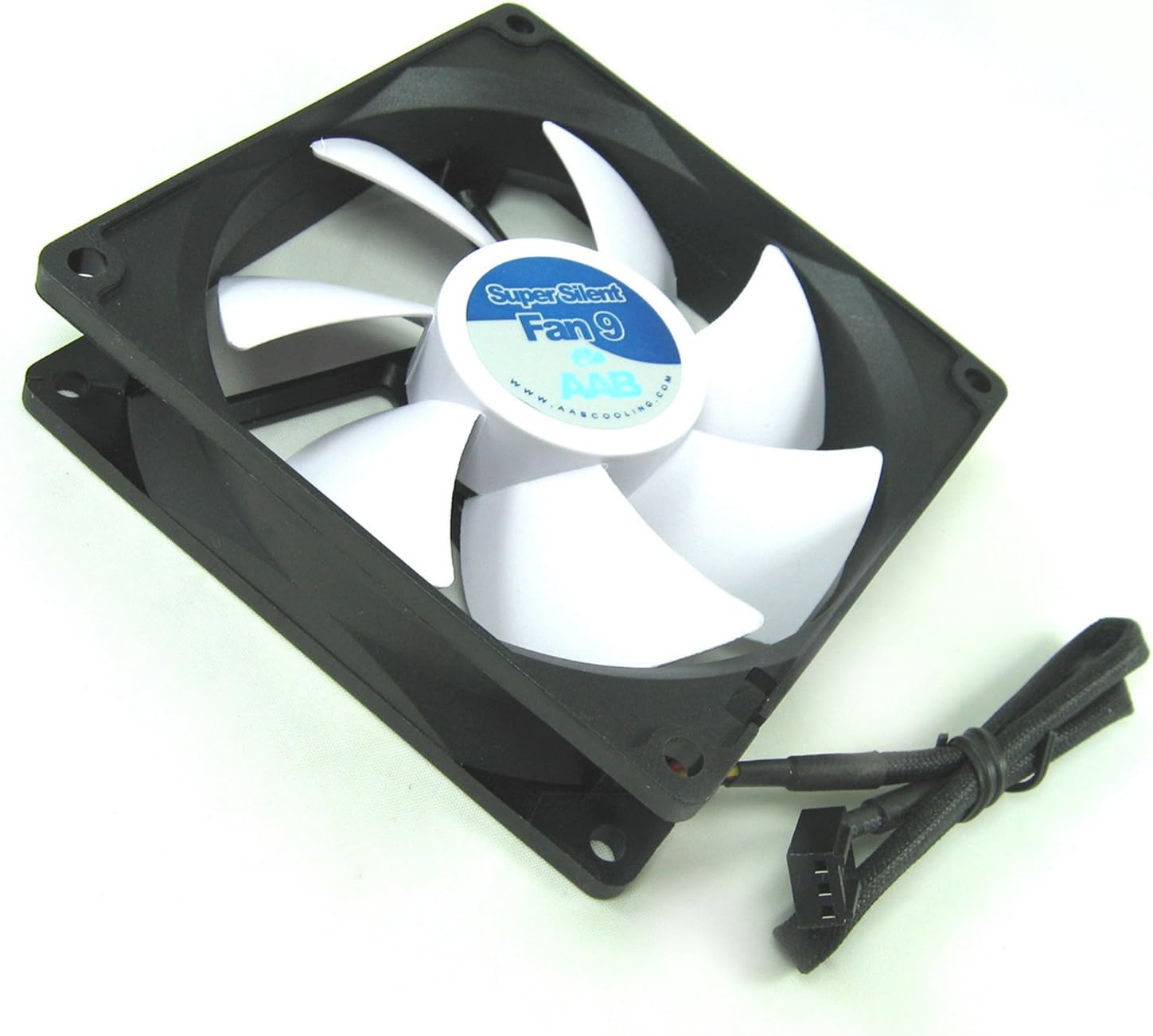 AABCOOLING Super Silent 92mm Fan - Efficient CPU Cooling With 4 Anti-vibration Pads, 12V, 13.6 dB(A), 34 CFM, 1400 RPM - Image 3
