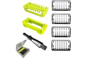 One Blade Guards – Includes One Waterproof Storage Box as a Gift – Compatible with Norelco One Blade QP2724, QP2834, Fit for 