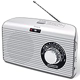 DreamSky Portable AM FM Radio with Sleep Timer