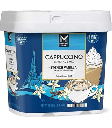 Amazon.com : Member's Mark Vanilla Cappuccino Mix, 3 Pound-SET OF