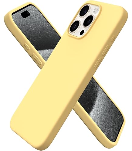 Amazon.com: BUTTER YELLOW Case for iPhone 15 Pro Max : Cell