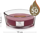 WoodWick Ellipse Candle Hearthwick Flame Wild Berry & Beets 50 Hour Burn view 2