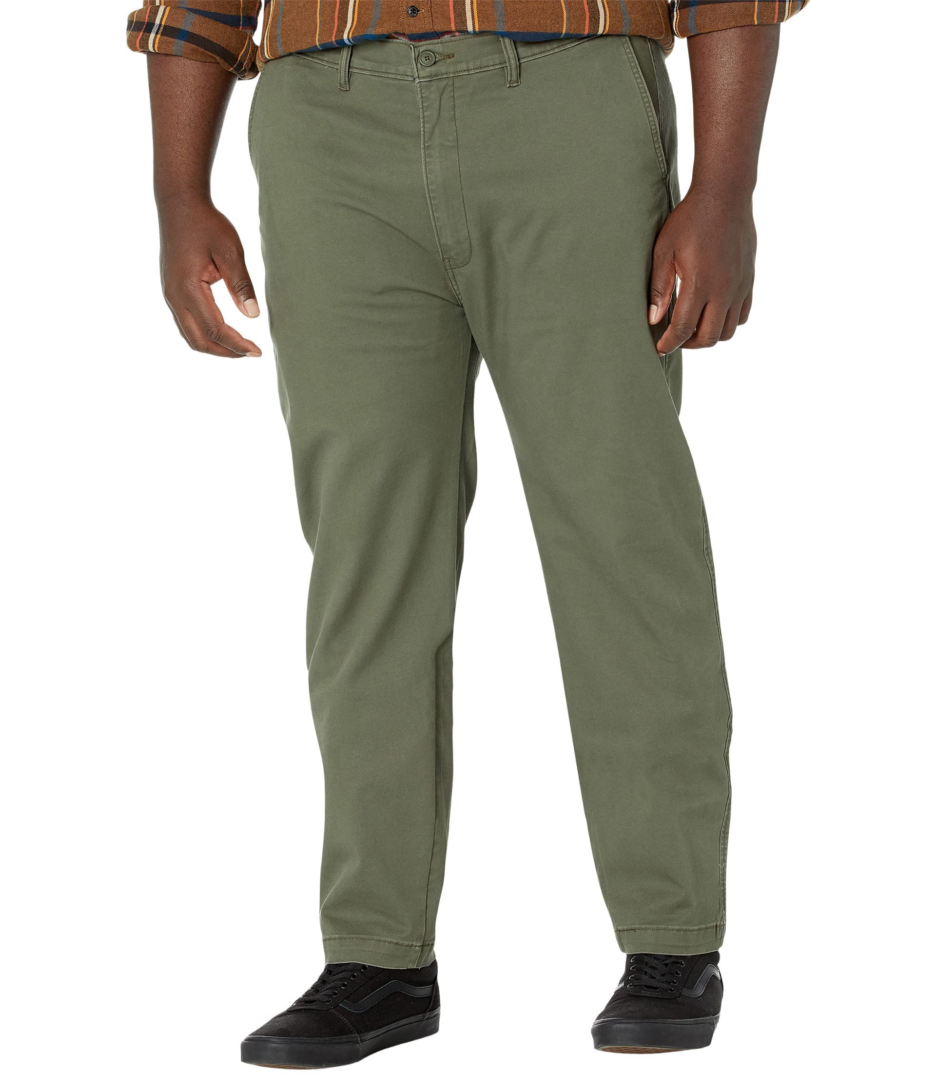 Levi’s Men’s Xx Standard Tapered Chino Pants (Also Available in Big & Tall), Olive Night-Stretch Twill, 60W x 30L