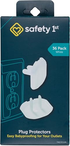 Safety 1st Protectores de enchufes, 36 unidades — Seguridad del hogar