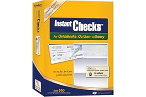 VERSACHECK Instant Checks for QuickBooks, Quicken & Money: Form #1000 Business Voucher - Green Prestige 500pk