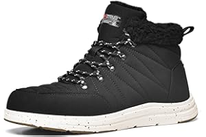 Bruno Marc Men's Winter Boots Outdoor Cold-Weather Warm Lightweight Walking Boots