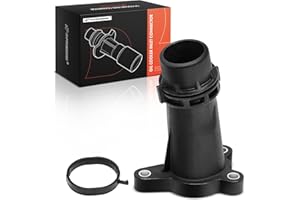 A-Premium Engine Block Water Pipe Connector Compatible with BMW 330e 2016-2018, 330i GT xDrive 2017-2019, 530i, X3, 430i Gran