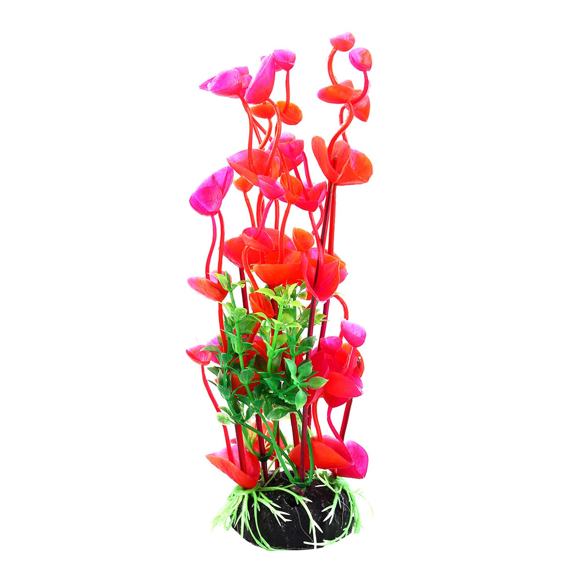 CAPASTEC Aquarium Decoration,Aquarium Aquascaping Artificial Plants for Aquarium Fish Tank, 8Inch(Red/Green)