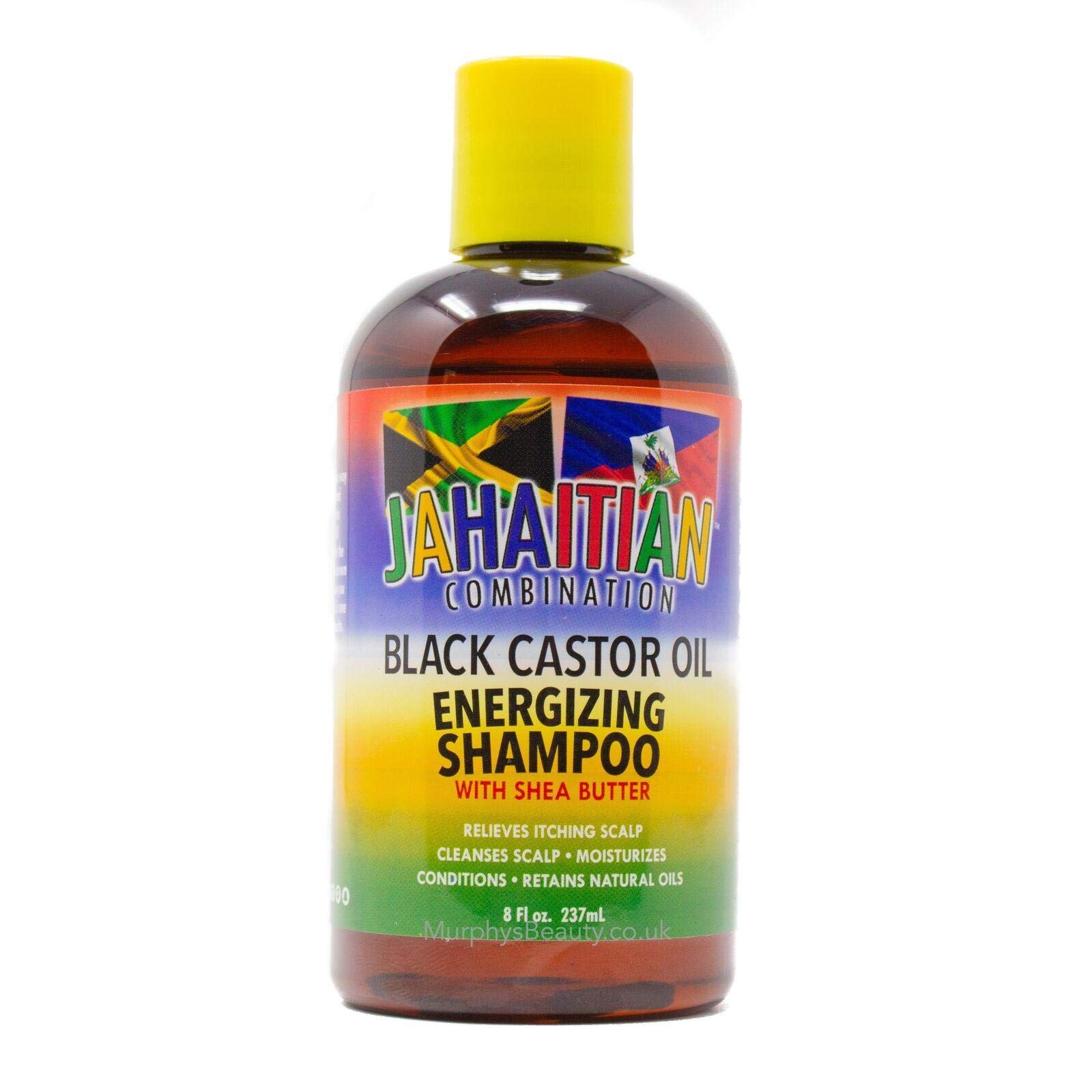 Black Castor Oil Energizing Shampoo 8oz.237ml
